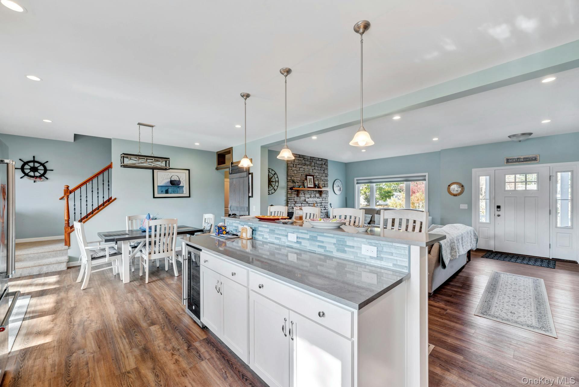 2280 Deep Hole Drive Mattituck, NY 11952 - Photo 14 of 41 a large kitchen with stainless steel appliances granite countertop a lot of counter space