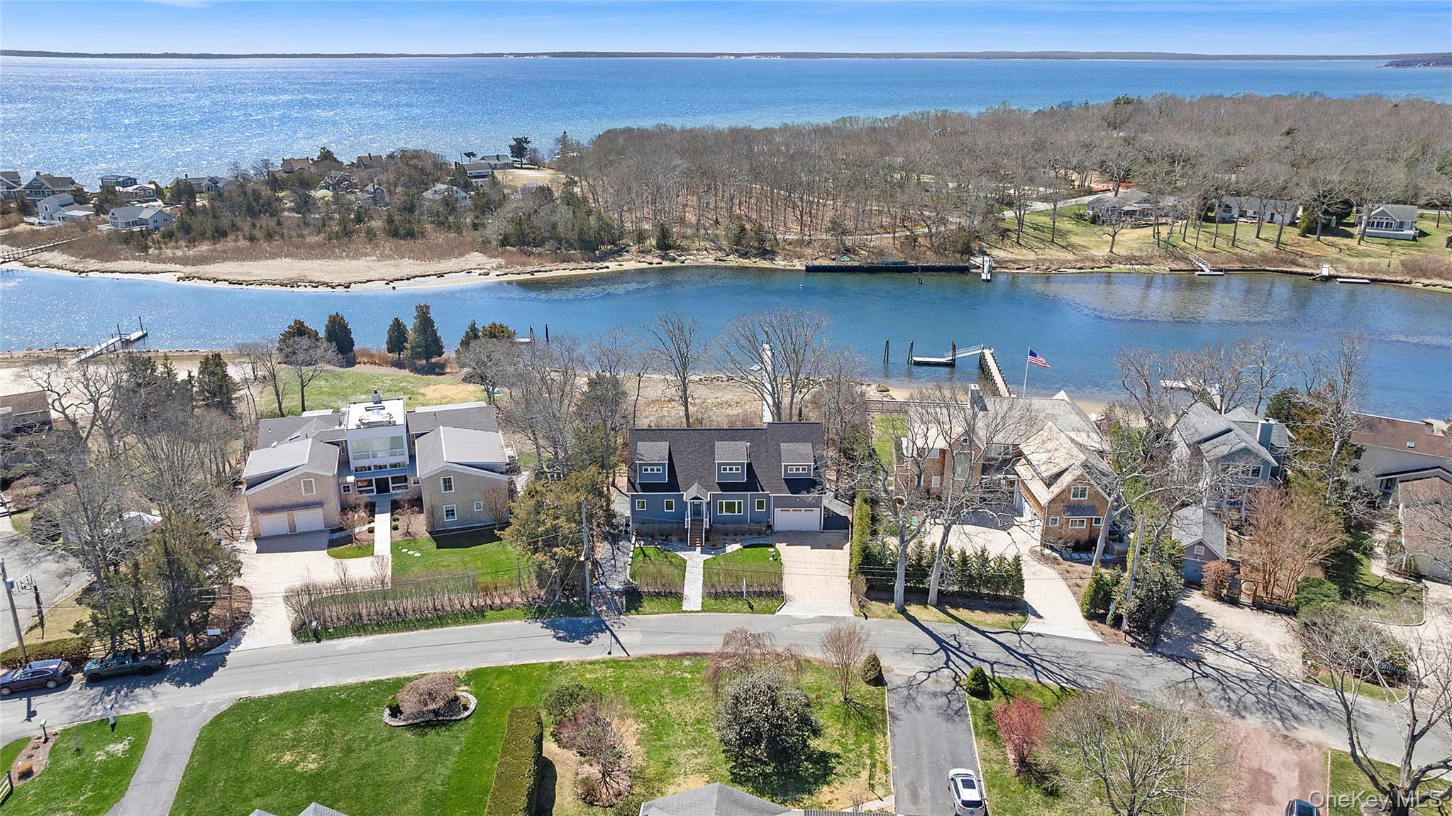 2280 Deep Hole Drive Mattituck, NY 11952 - Photo 2 of 35 Built in 2022 - A rare waterfront offering where your private deep water dock meets wide open creek with direct access to the Peconic Bay.