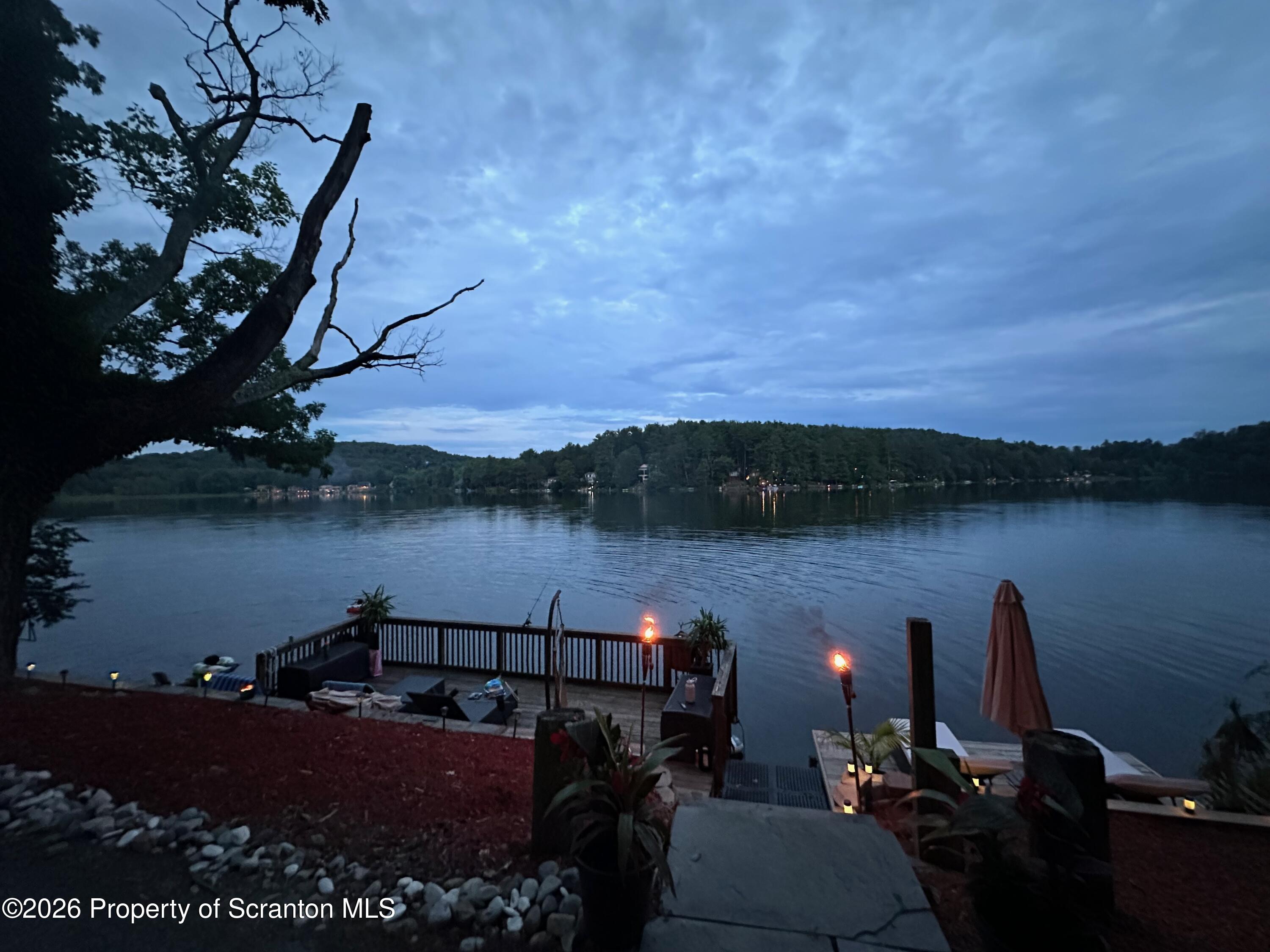 155 Baylor Road Nicholson, PA 18446 - Photo 10 of 53 a view of a lake from a outdoor space