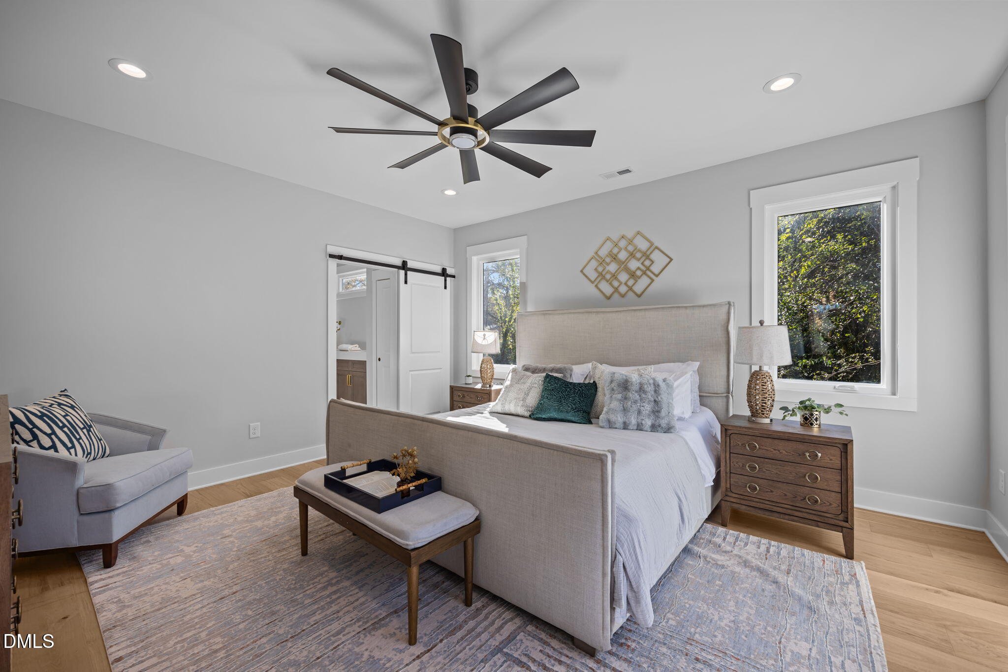 1005 Phoenix Place Raleigh, NC 27610 - Photo 16 of 38 a bedroom with a bed furniture and a window
