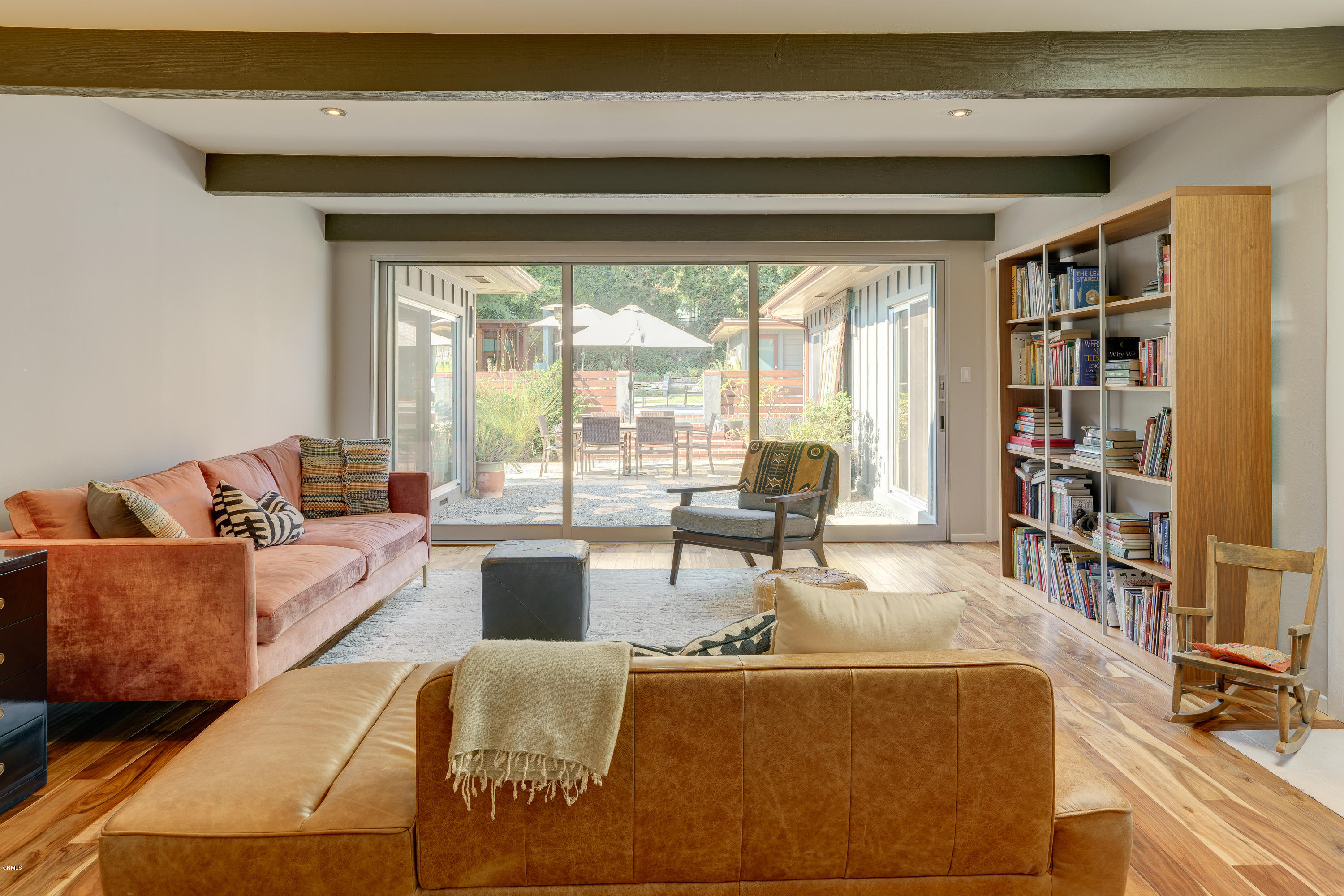 1025 Nithsdale Road Pasadena, CA 91105 - Photo 7 of 34 a living room with furniture and a large window
