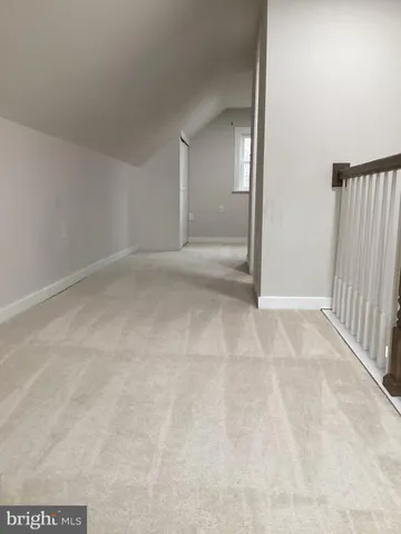 a view of empty room