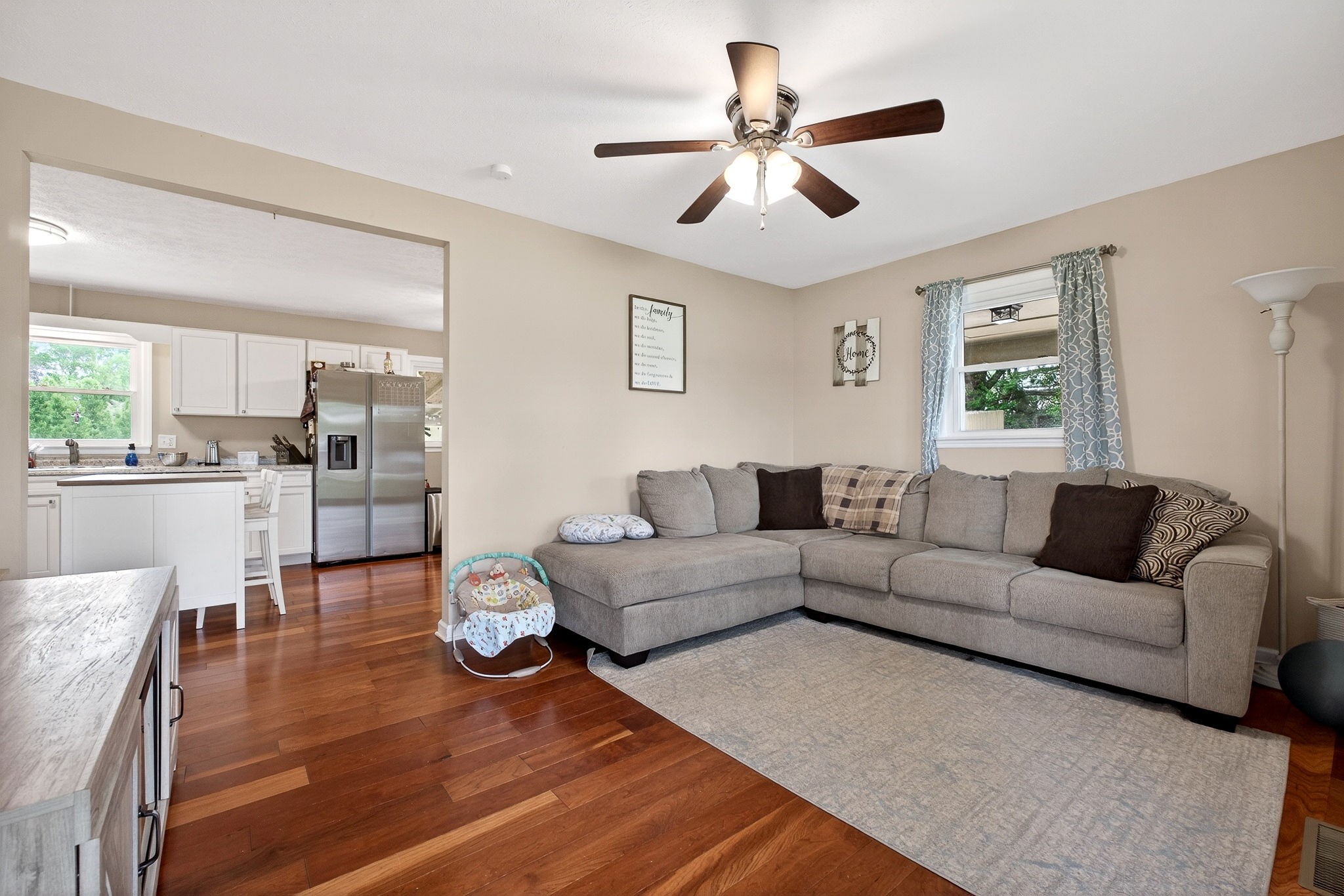 237 Armstrong Road Doyle, TN 38559 - Photo 13 of 34 a living room with furniture and a large window