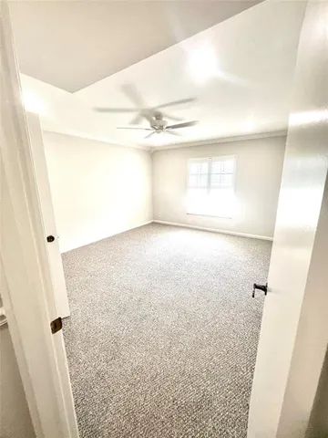 walk in closet with window
