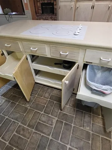 a view of storage and utility