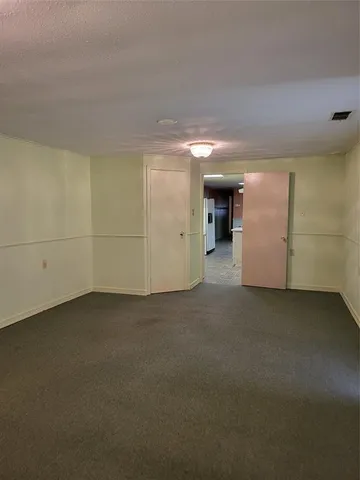 a view of empty room