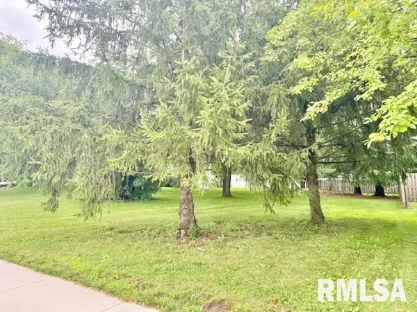 a view of a trees with a yard