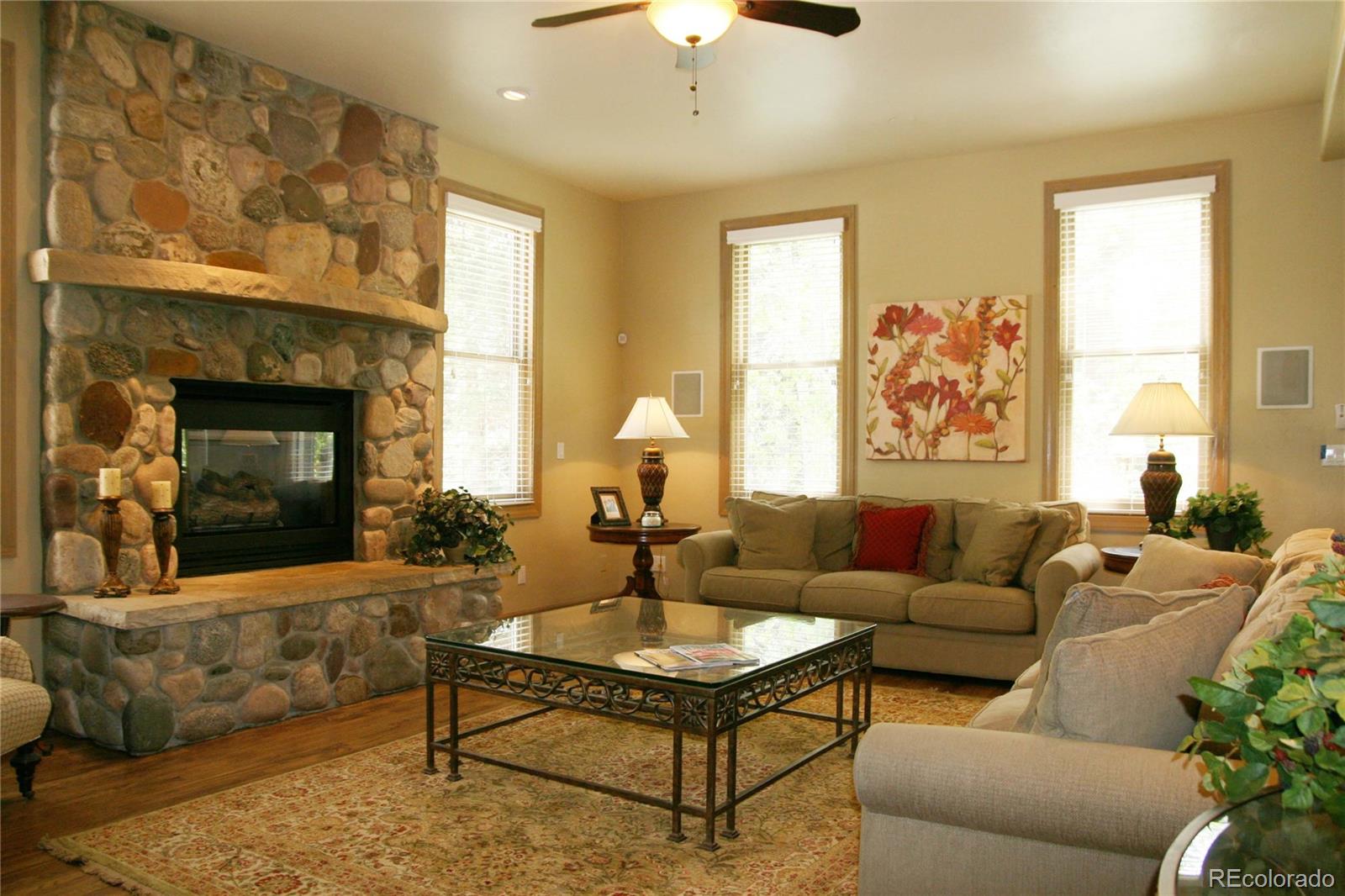 10 Shotgun Circle Edwards, CO 81632 - Photo 16 of 33 a living room with furniture lamp and a fireplace