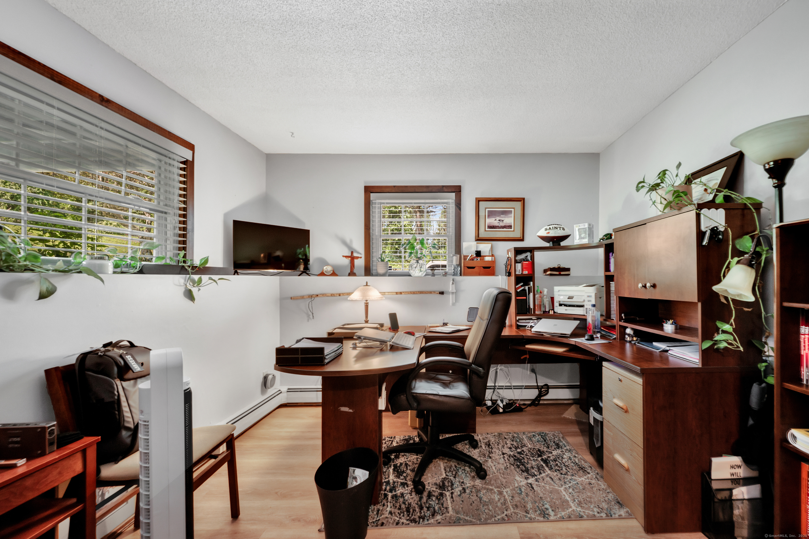 21 Long Meadow Road Bethlehem, CT 06751 - Photo 17 of 32 a view of a workspace with furniture and a window