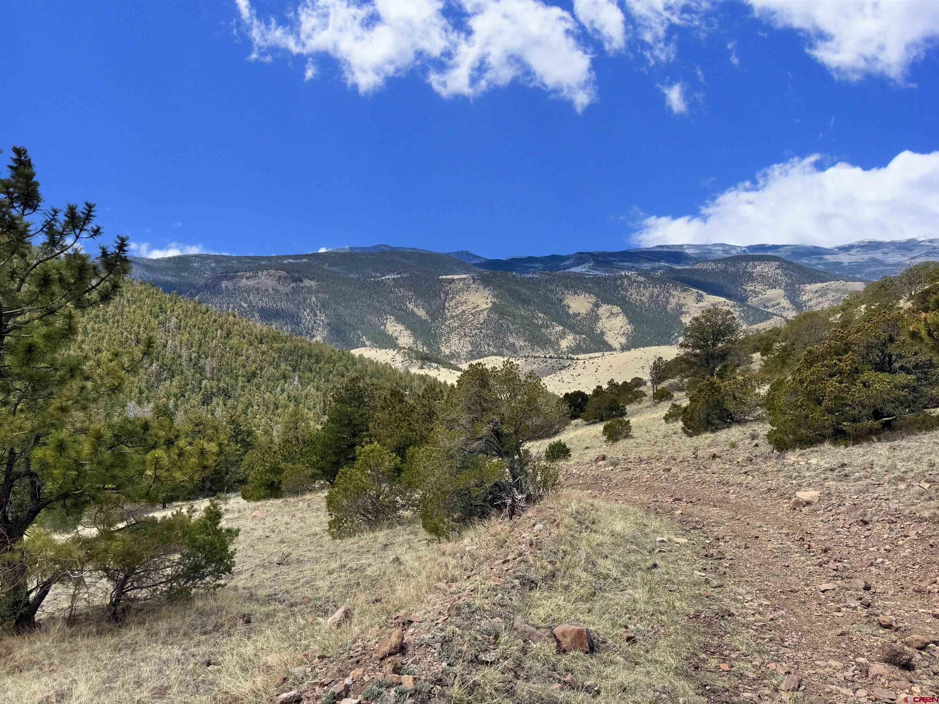 Tbd Tbd Tbd La Del Norte, CO 81132 - Photo 3 of 10 a view of a yard with a mountain in the background