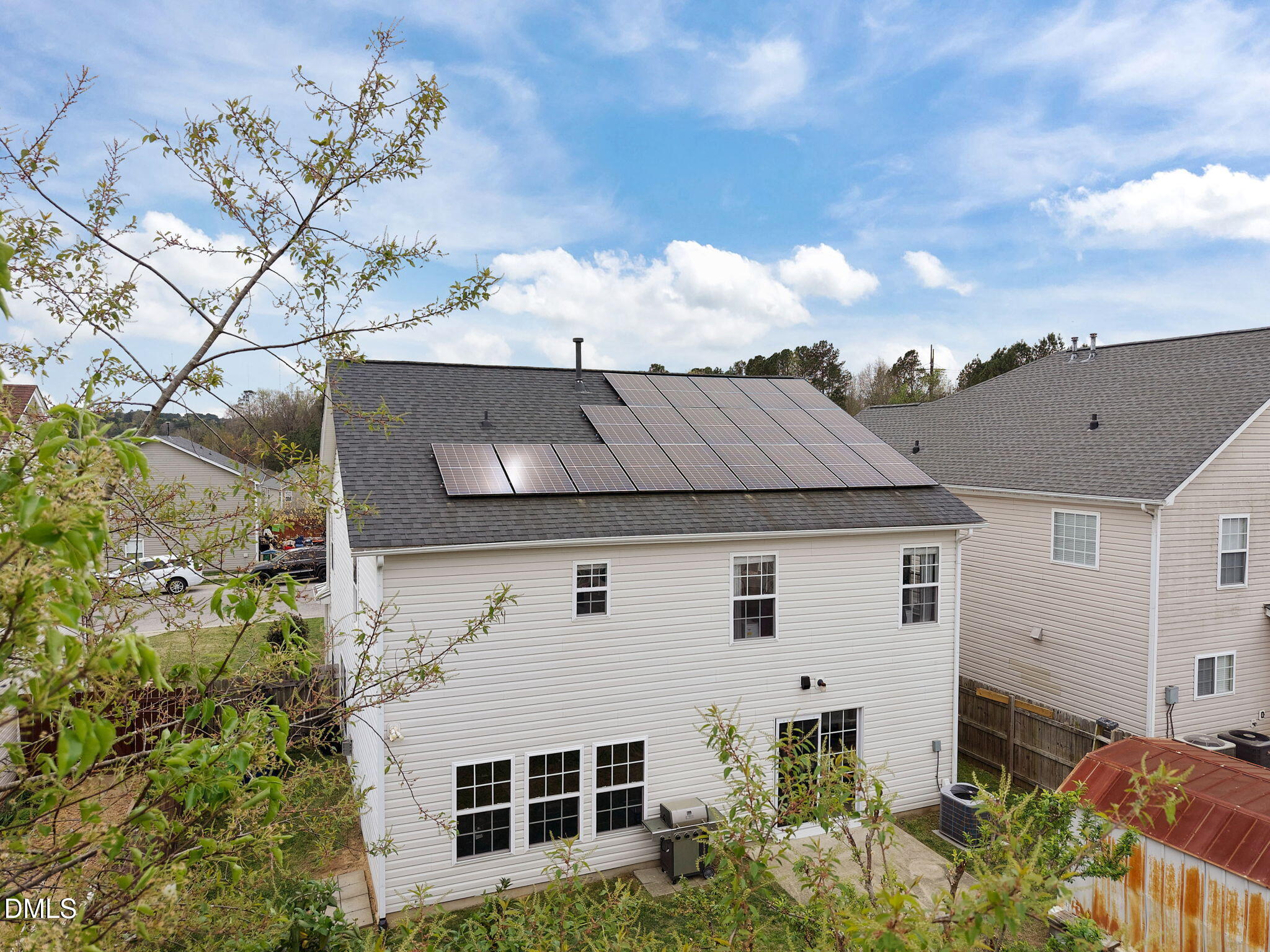 6307 Quitman Trail Raleigh, NC 27610 - Photo 7 of 35 a aerial view of a house with a yard