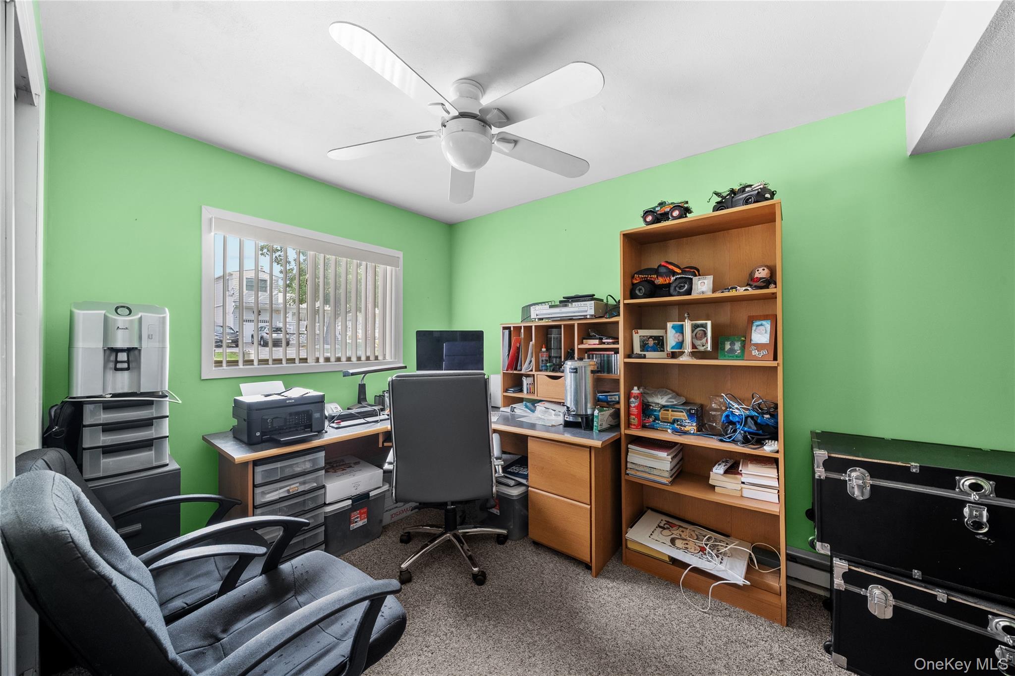 34 West 21st Street Deer Park, NY 11729 - Photo 23 of 33 a view of a workspace with furniture and a window