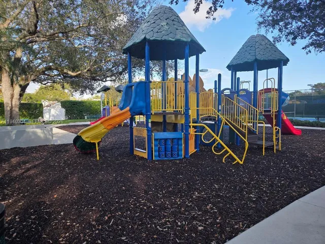 a backyard of a house