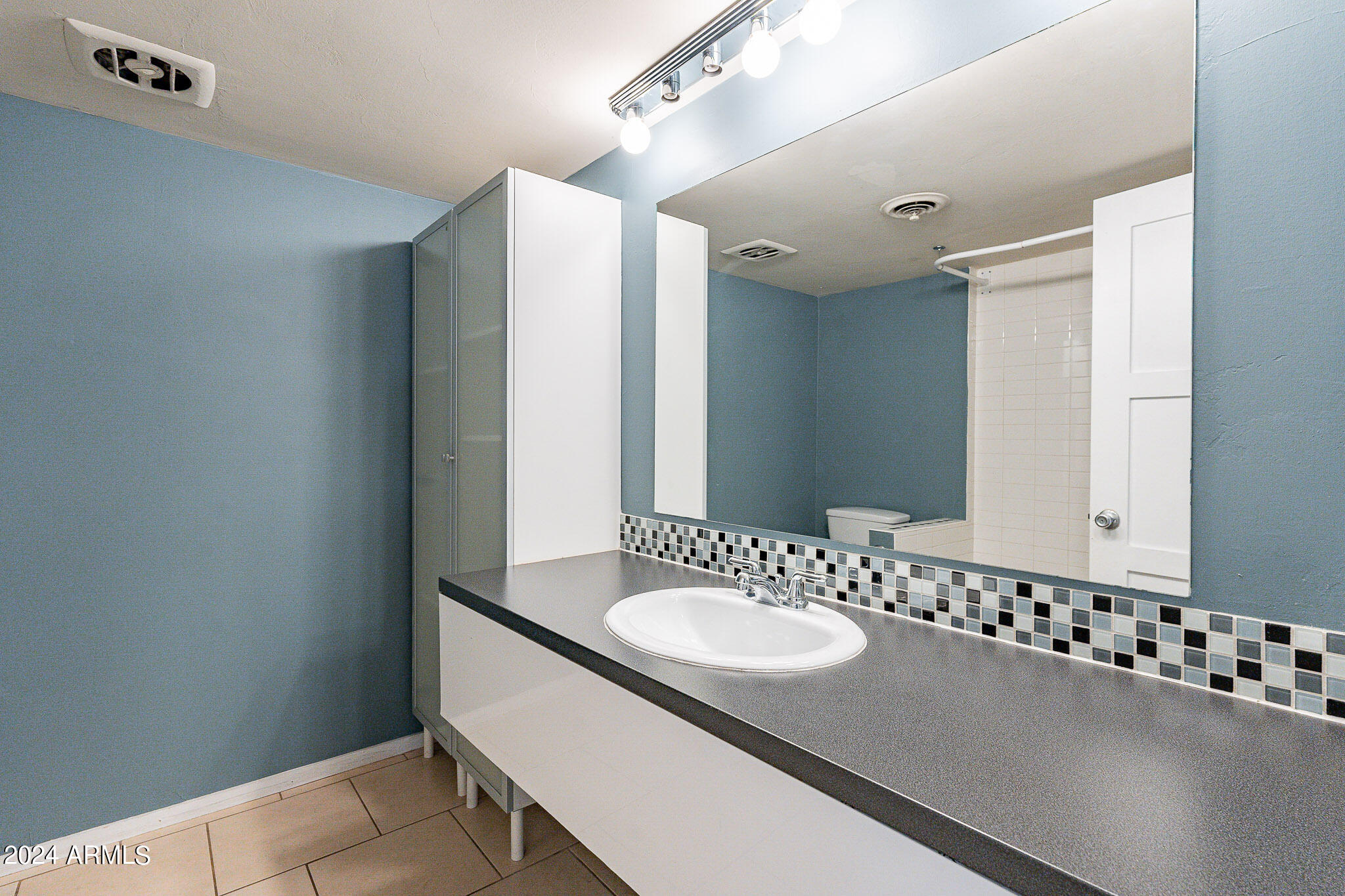 1630 East Georgia Avenue, Unit 204 Phoenix, AZ 85016 - Photo 18 of 23 a bathroom with a sink and a mirror