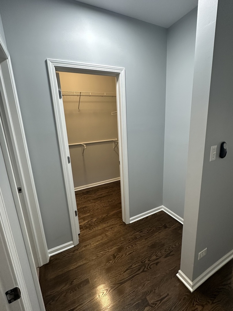 5219 South Michigan Avenue, Unit 2W Chicago, IL 60615 - Photo 11 of 14 an entryway door with wooden floor