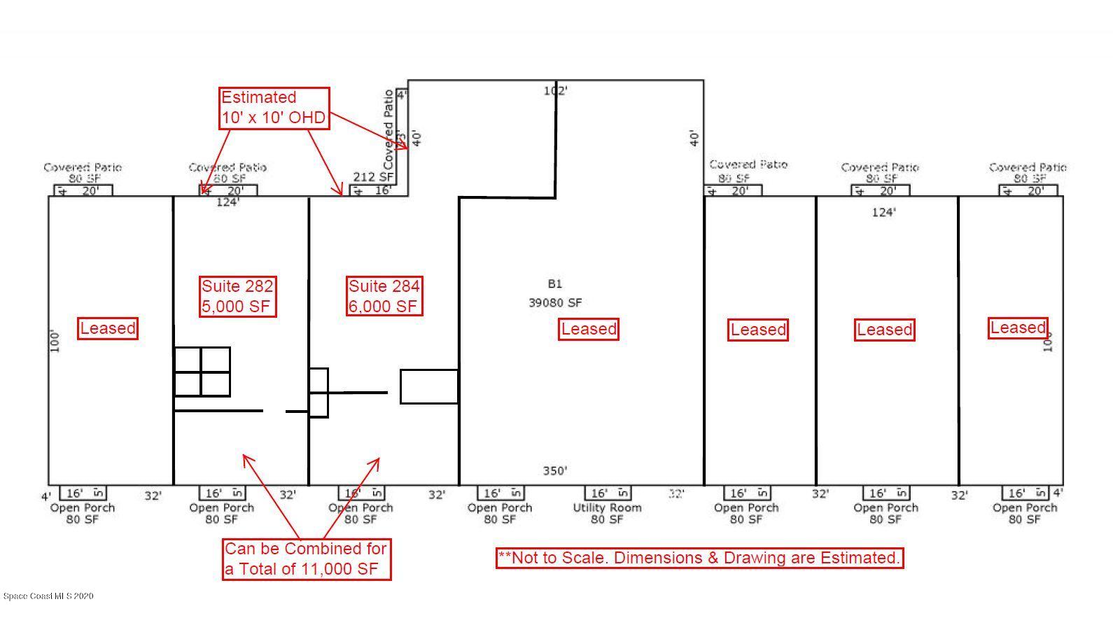 282 North Wickham Road Melbourne, FL 32935 - Photo 7 of 7 Floor Plan Updated