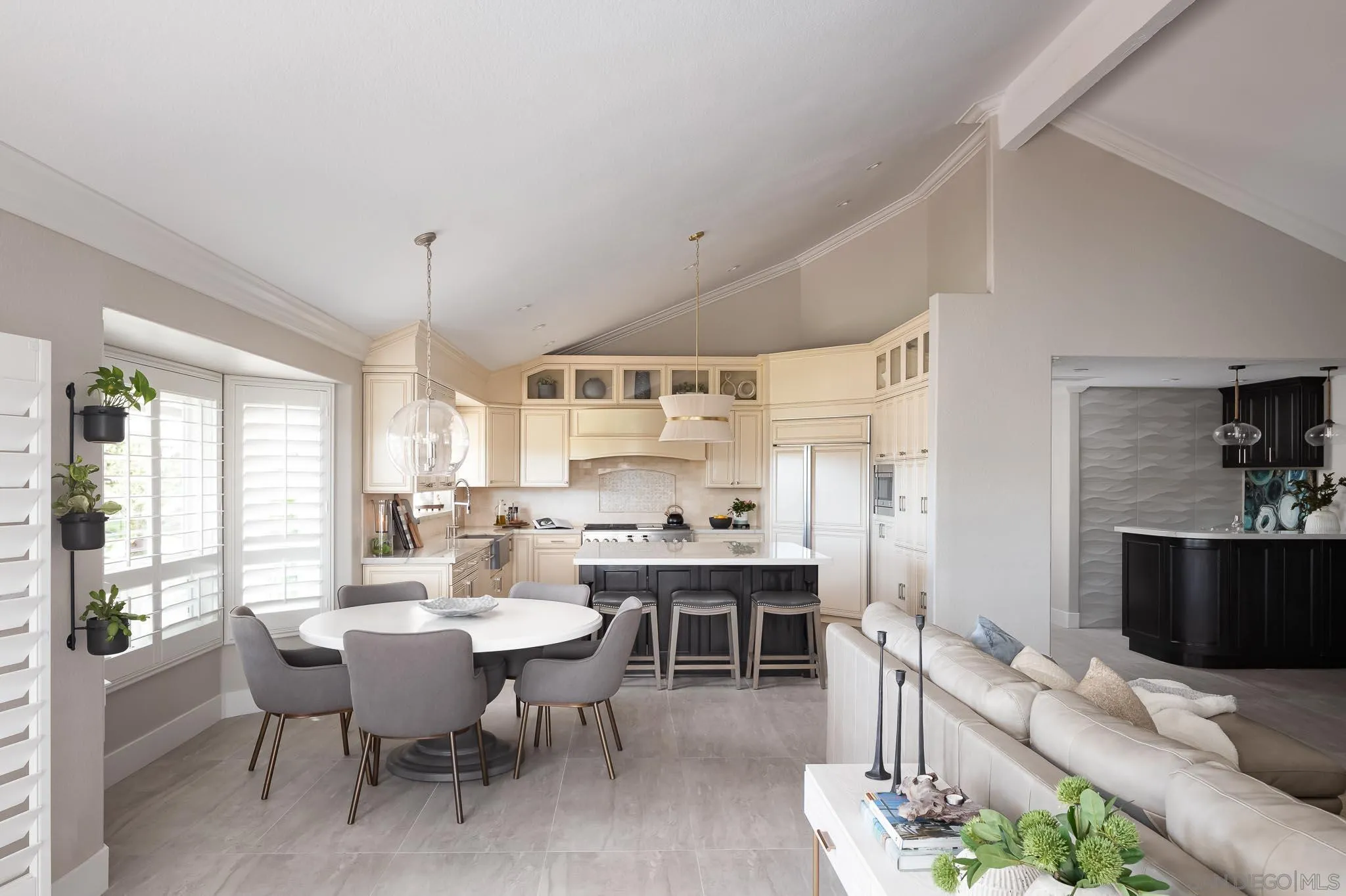 12645 Treehill Place Poway, CA 92064 - Photo 11 of 52 a view of a dining room with furniture window and outside view