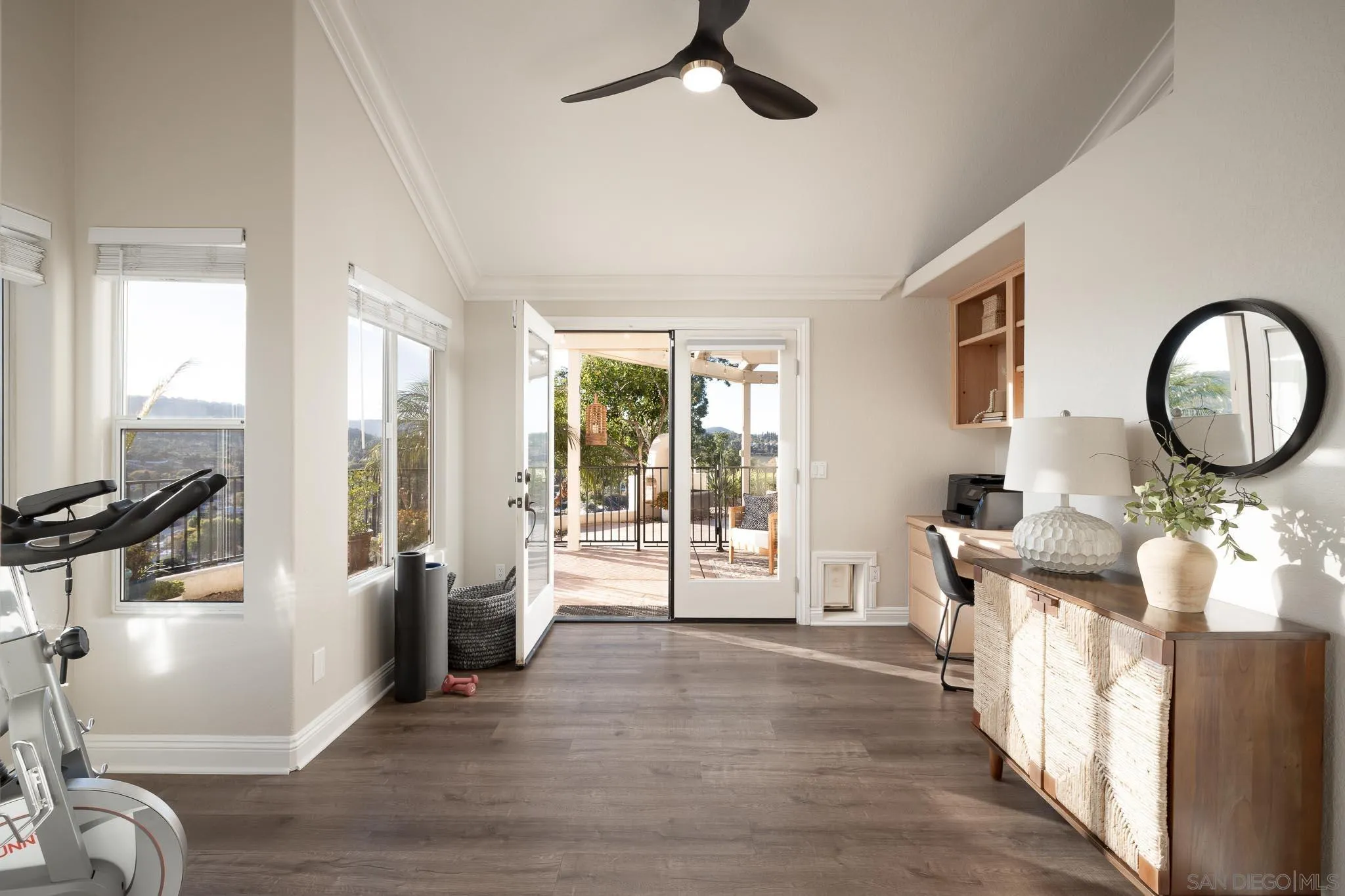 12645 Treehill Place Poway, CA 92064 - Photo 32 of 52 a living room with furniture and a large window