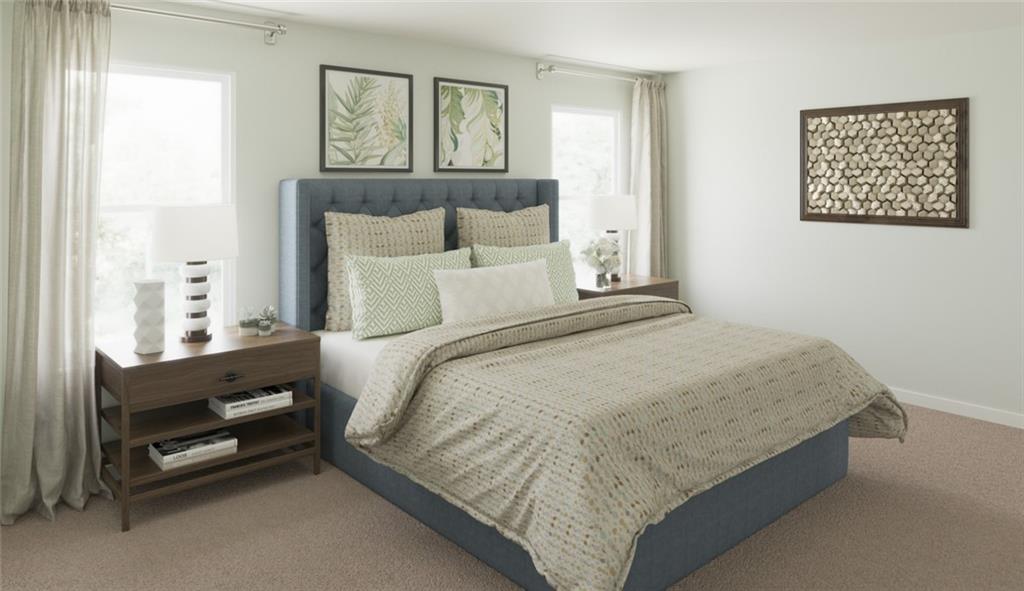 325 Cavalier Lane Acworth, GA 30102 - Photo 26 of 61 a bedroom with a bed and a window