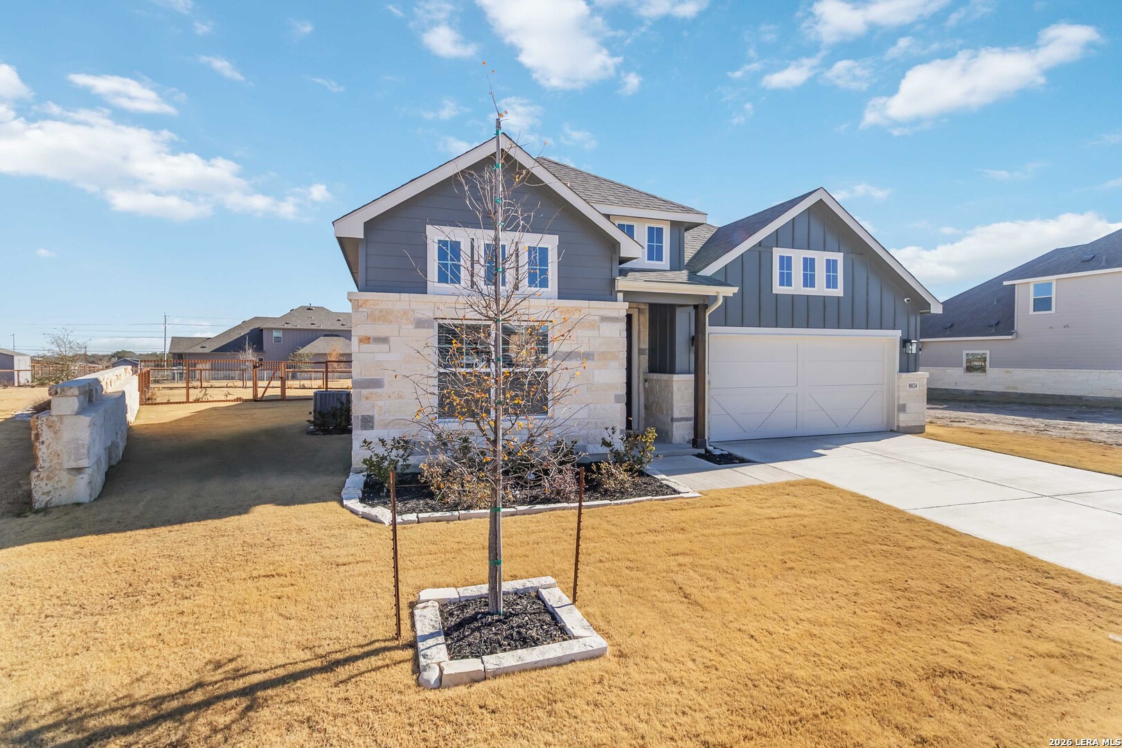 8024 Trail Grant Schertz, TX 78154 - Photo 2 of 20 a house view with a outdoor space