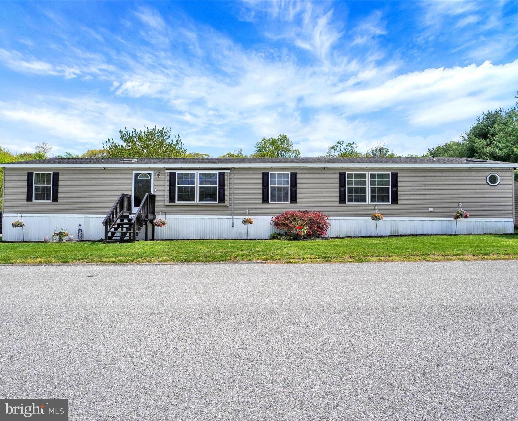 front view of house with a yard