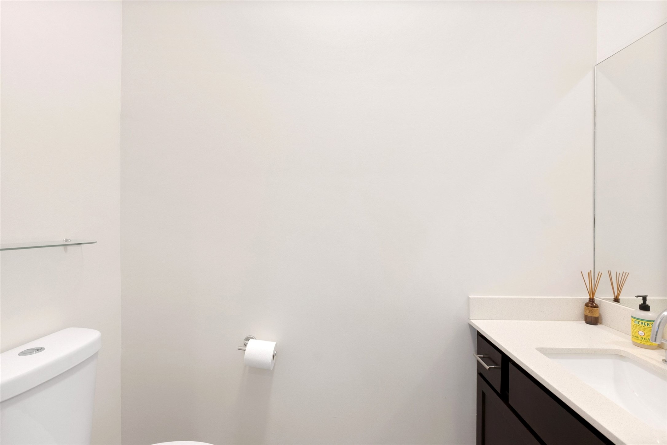 2805 Sol Wilson Avenue, Unit B Austin, TX 78702 - Photo 27 of 34 Half bathroom on main floor.