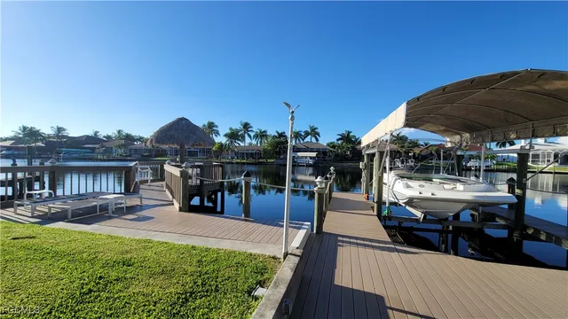 a view of a lake from a balcony