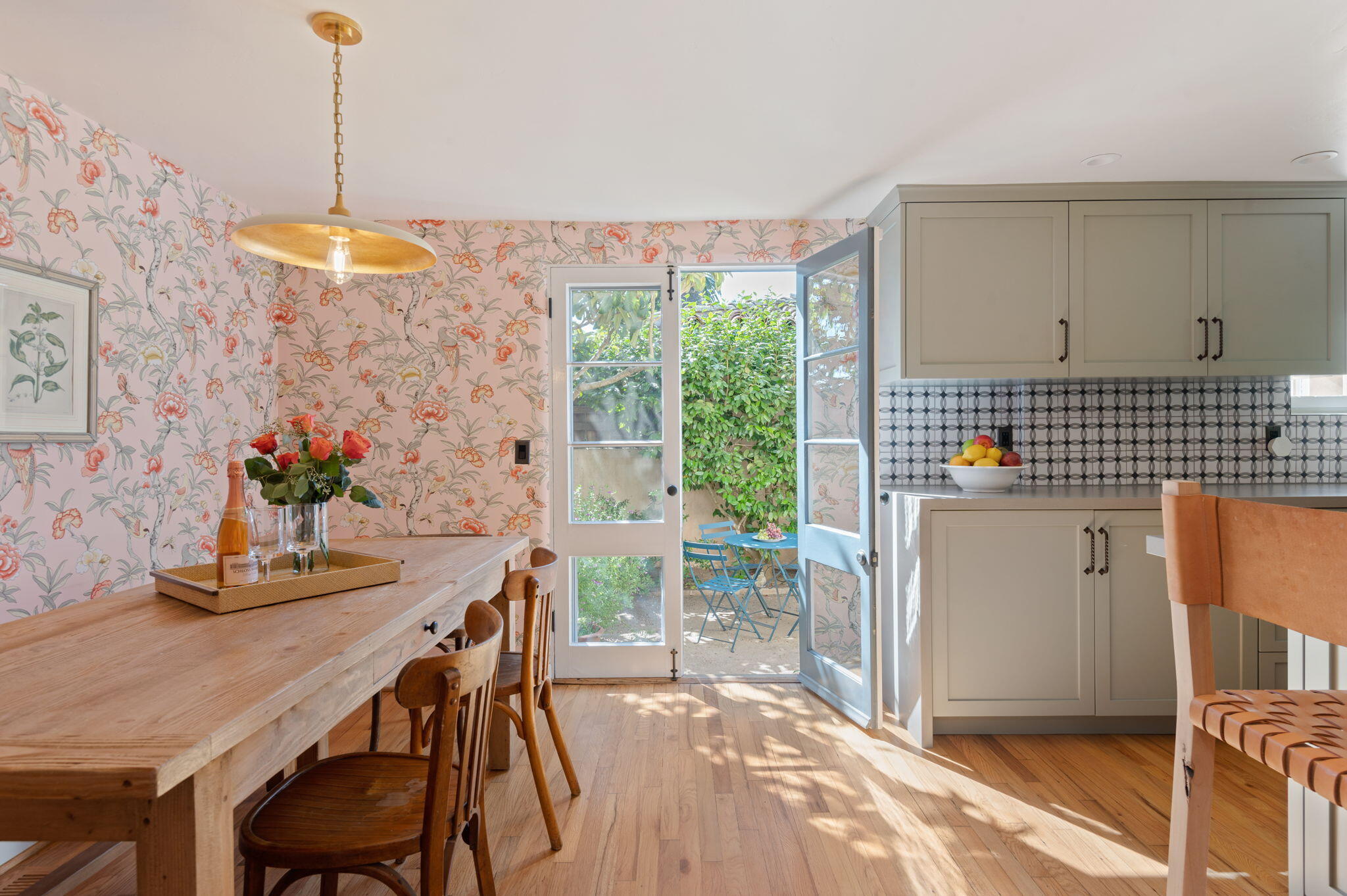 1520 Lingate Lane Montecito, CA 93108 - Photo 16 of 38 a dining room with furniture and window