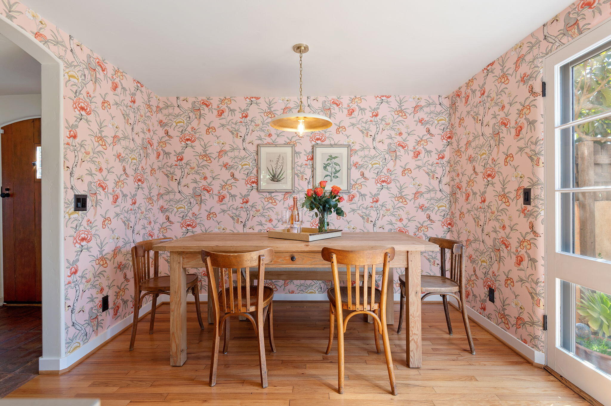 1520 Lingate Lane Montecito, CA 93108 - Photo 17 of 38 a dining room with furniture and window