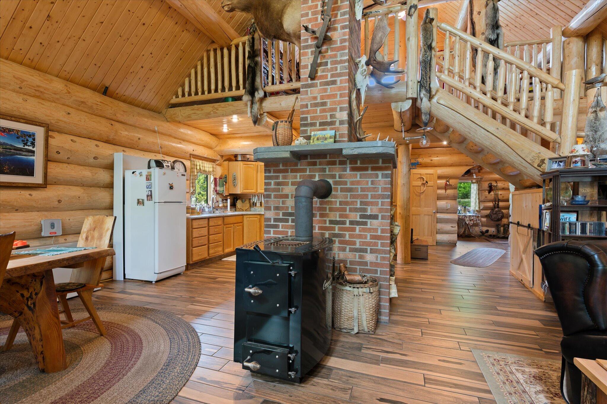 314 Atwood Pond Road Patten, ME 04765 - Photo 22 of 76 Amish Cunningham Wood Stove...