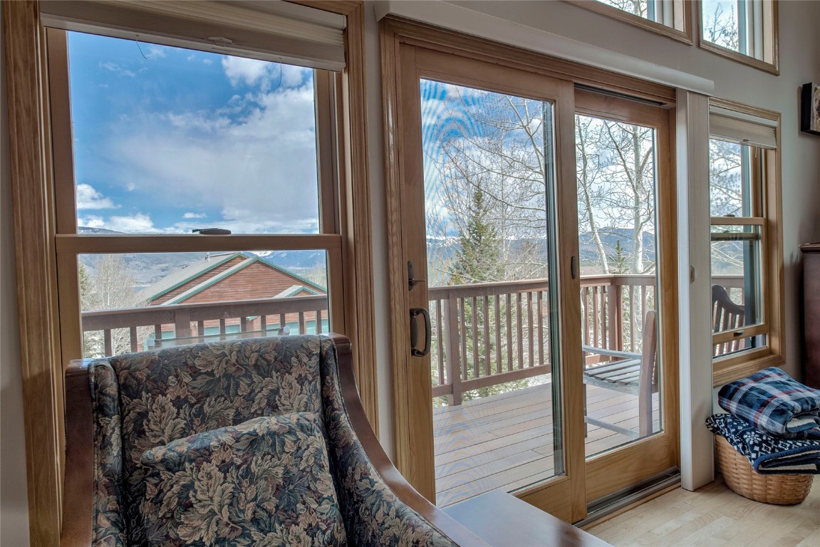 43 Lacy Drive Silverthorne, CO 80498 - Photo 4 of 35 a view of a glass door with a door and a chair
