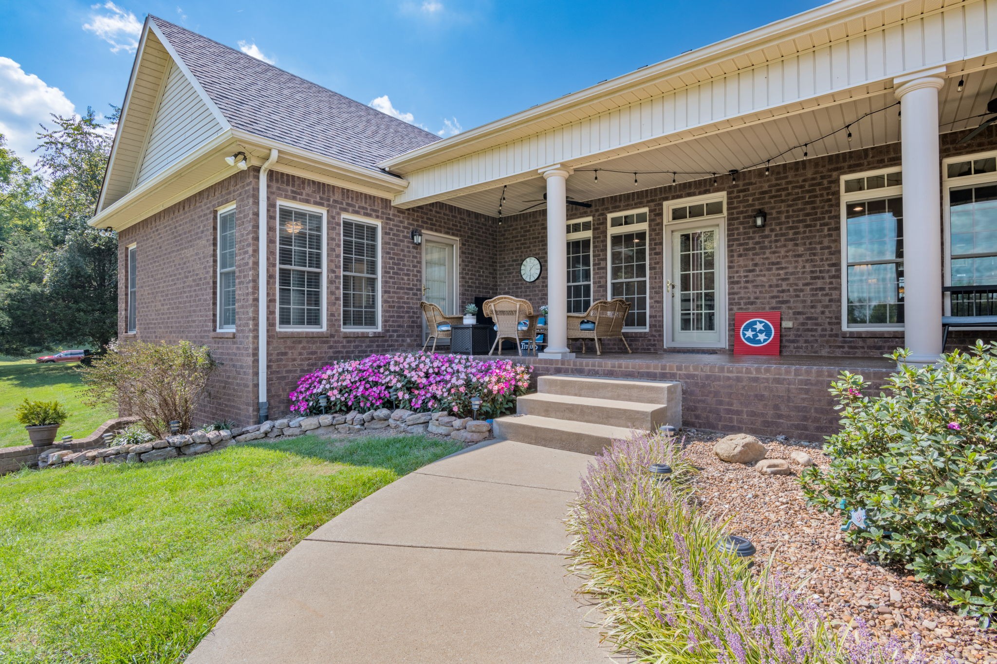 4717 Mt Zion Road Springfield, TN 37172 - Photo 5 of 34 a front view of a house with a yard and porch