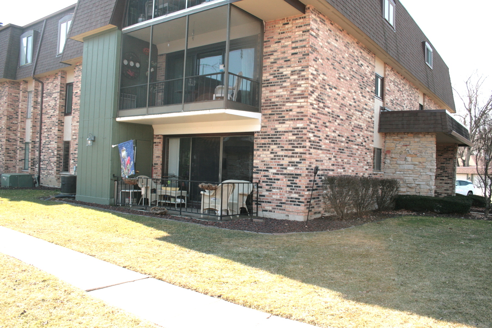 a view of outdoor space yard and porch