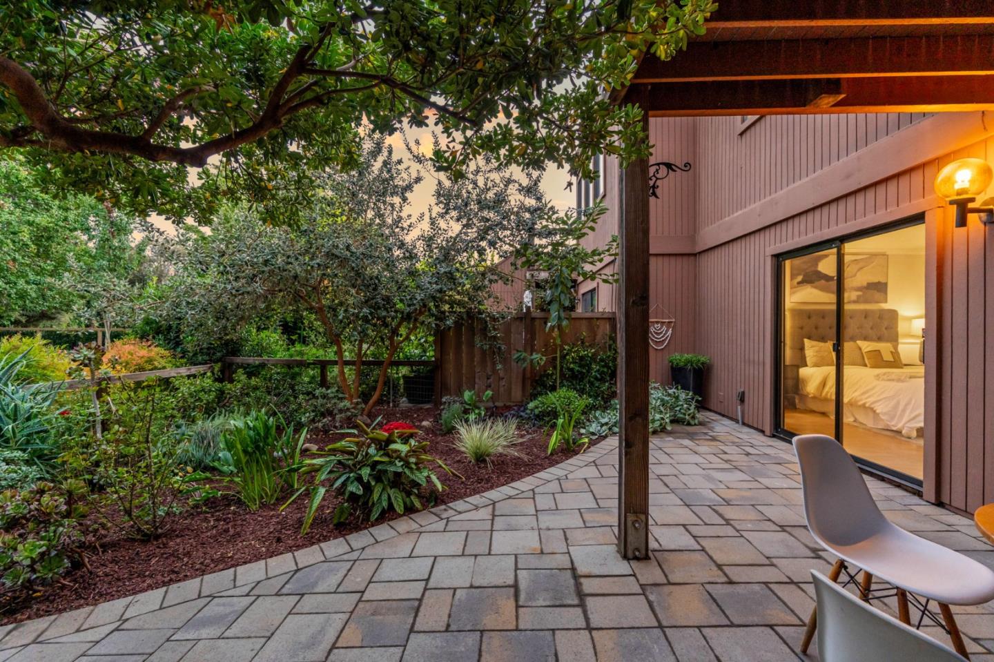 1631 Grant Road Mountain View, CA 94040 - Photo 10 of 51 a view of a backyard with sitting area