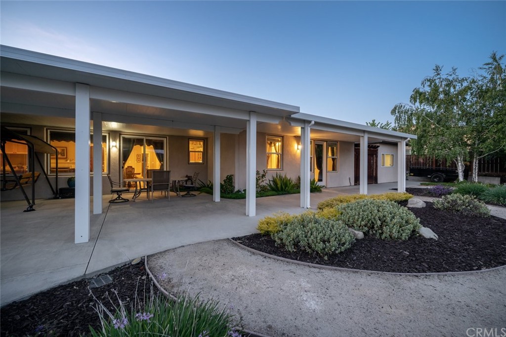 1675 Via Rojas Templeton, CA 93465 - Photo 57 of 60 a view of a house with porch and garden