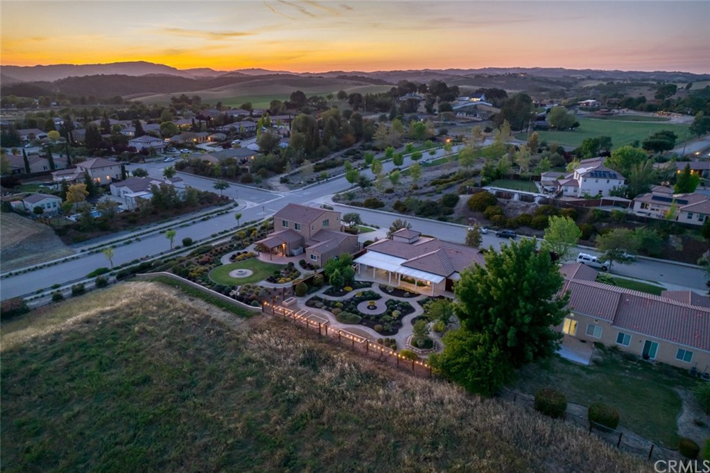 1675 Via Rojas Templeton, CA 93465 - Photo 60 of 60 an aerial view of residential houses with outdoor and green space