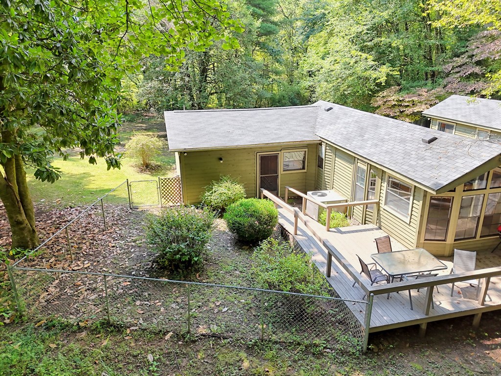 641 Cold Branch Road Hayesville, NC 28904 - Photo 59 of 65 an aerial view of a house with a yard