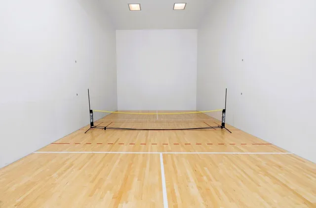 a view of a tennis court