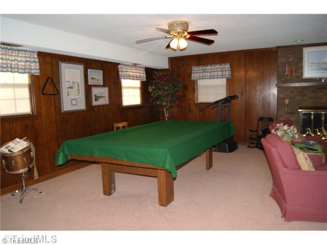 3515 Court Road Winston-Salem, NC 27106 - Photo 12 of 16 Playroom. Basement playroom is super sized with ample space for a pool table as well as seating for media area!