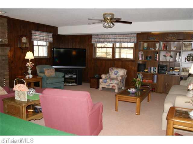 3515 Court Road Winston-Salem, NC 27106 - Photo 14 of 16 Den/Family/Great Room. Basement playroom