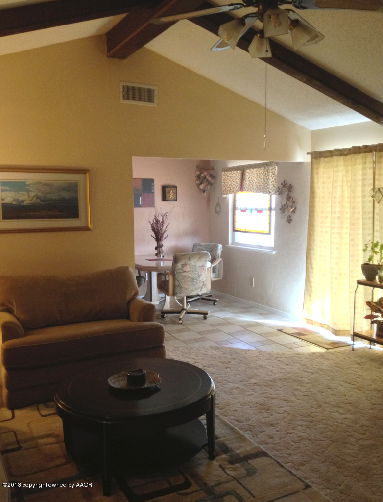 8213 Goodnight Trail Amarillo, TX 79110 - Photo 4 of 20 a living room with furniture and a window
