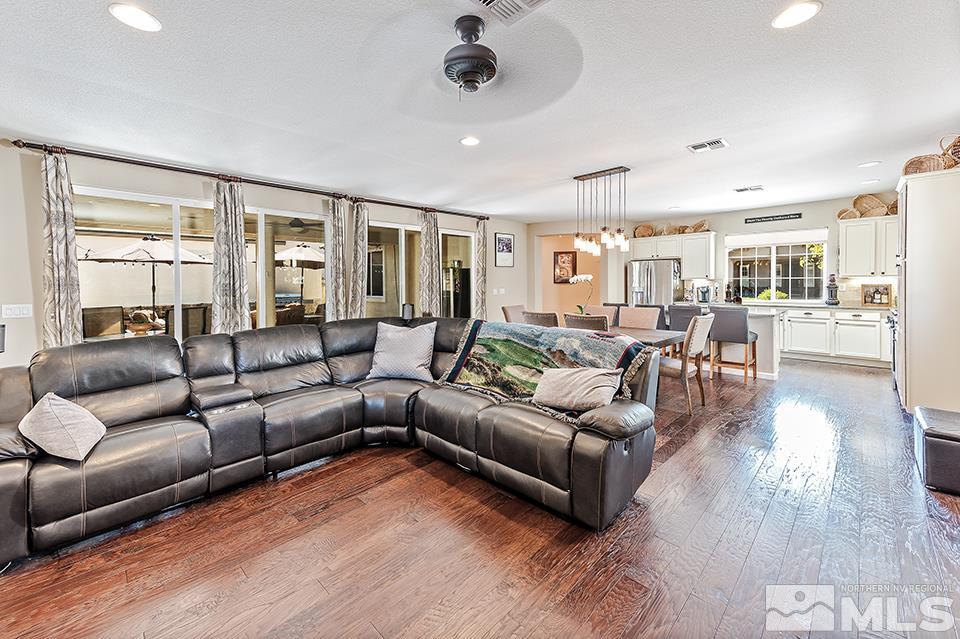 2220 Trakehner Lane Reno, NV 89521 - Photo 6 of 25 a living room with furniture and wooden floor