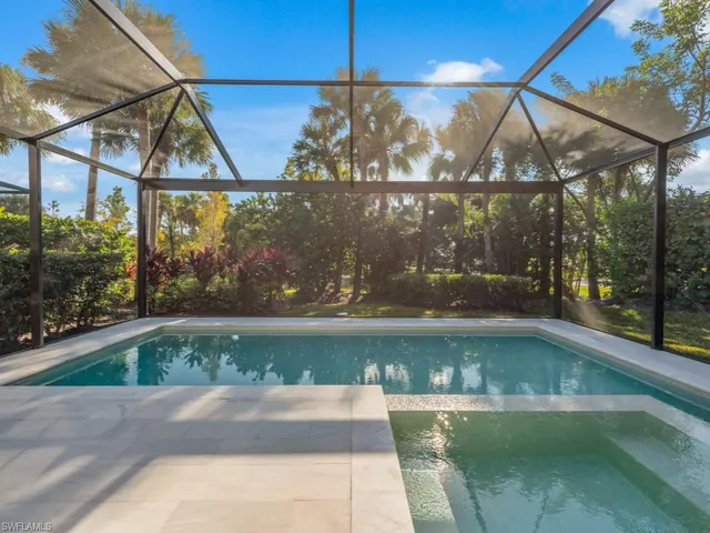 a view of outdoor space with swimming pool