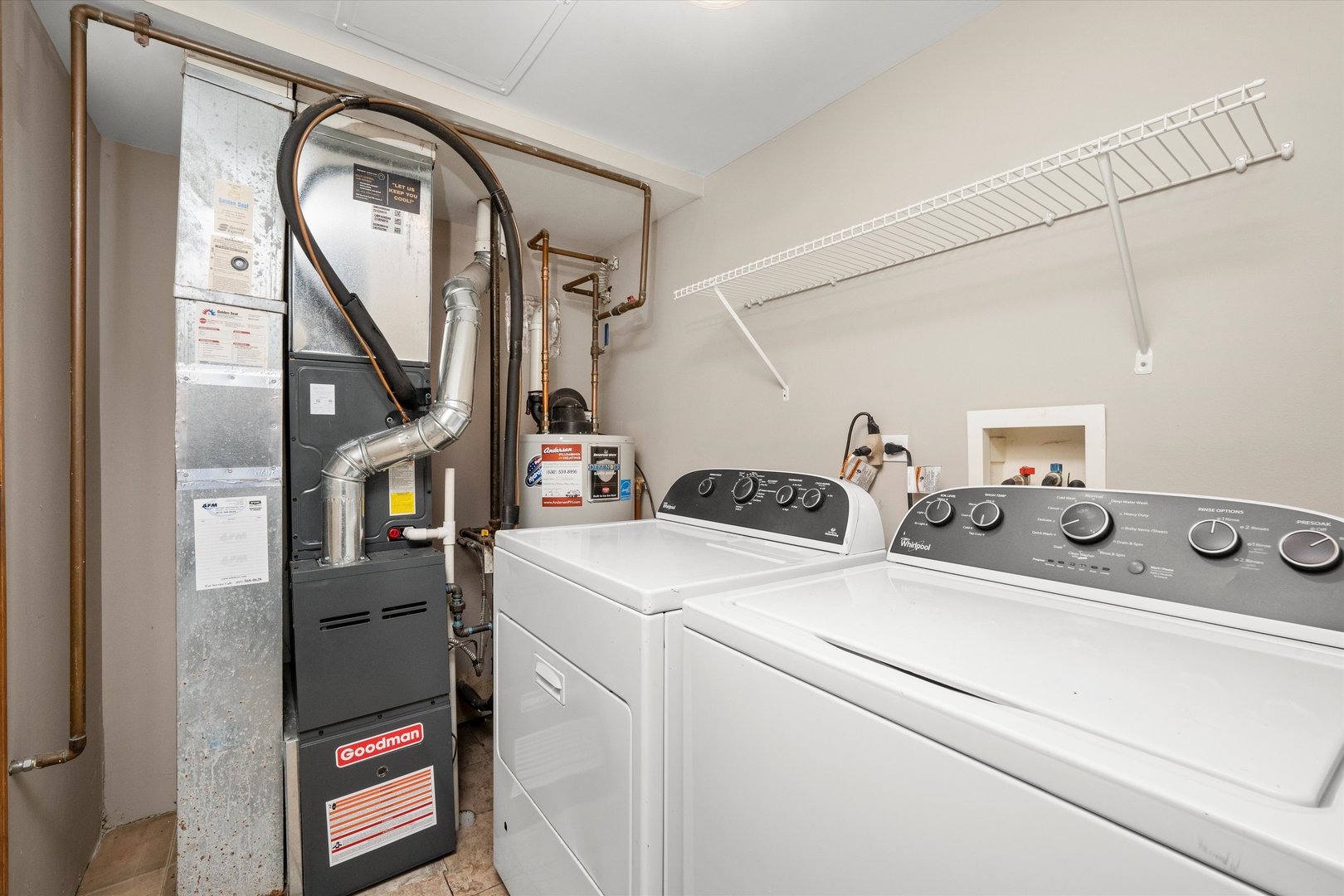 873 Symphony Drive Aurora, IL 60504 - Photo 20 of 24 a utility room with dryer and washer