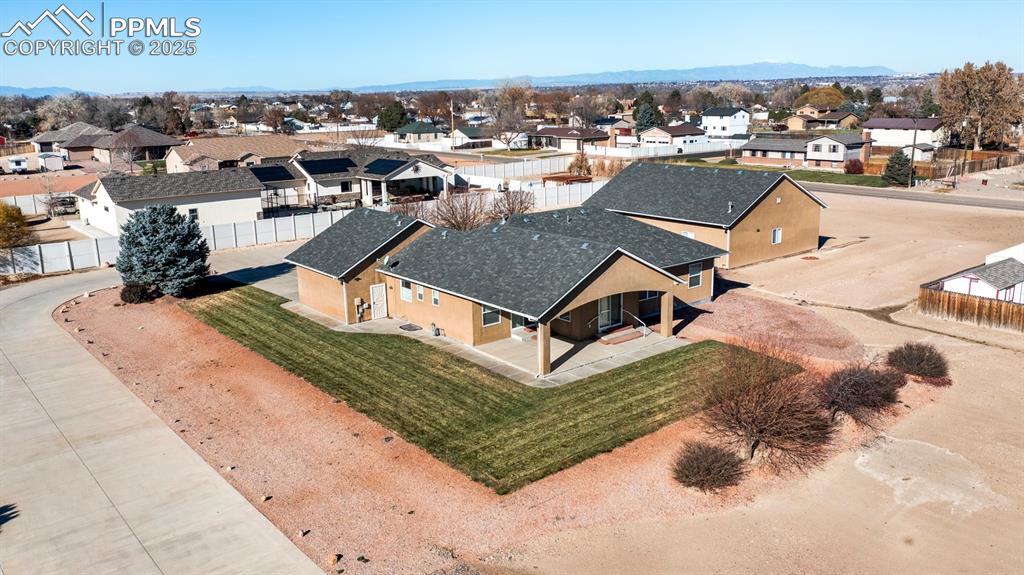 24484 Gale Road Pueblo, CO 81006 - Photo 43 of 43 a view of a house with a swimming pool
