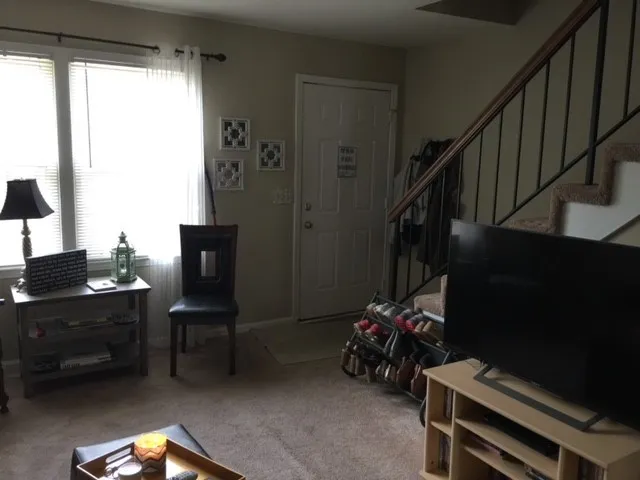 a view of workspace with furniture