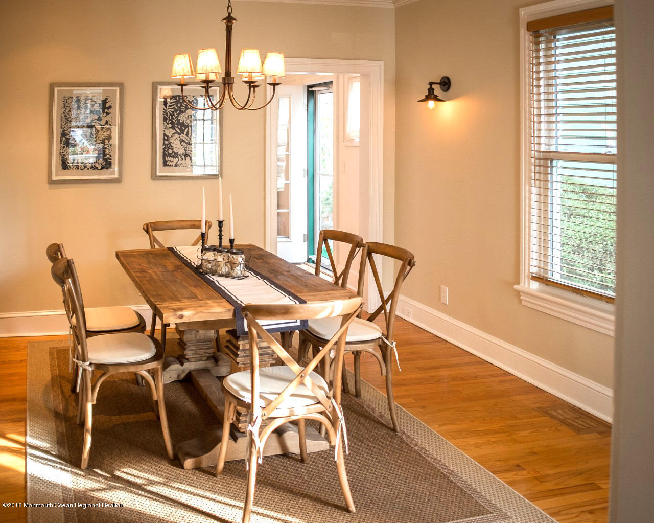 21 Surf Avenue Ocean Grove, NJ 07756 - Photo 7 of 20 a view of a dining room with furniture and chandelier