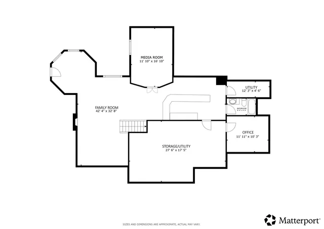 a picture of a floor plan