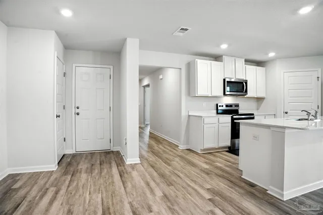 a view of empty room