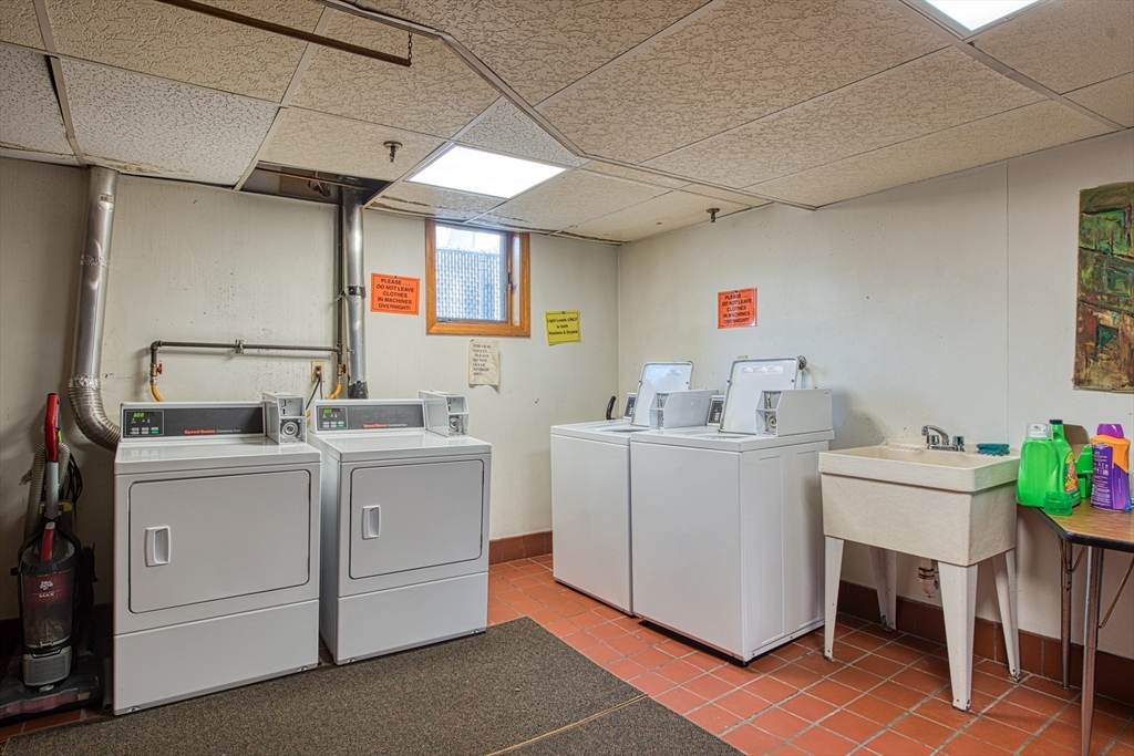 1329 Main Street, Unit 7 Brockton, MA 02301 - Photo 9 of 9 a utility room with dryer and washer